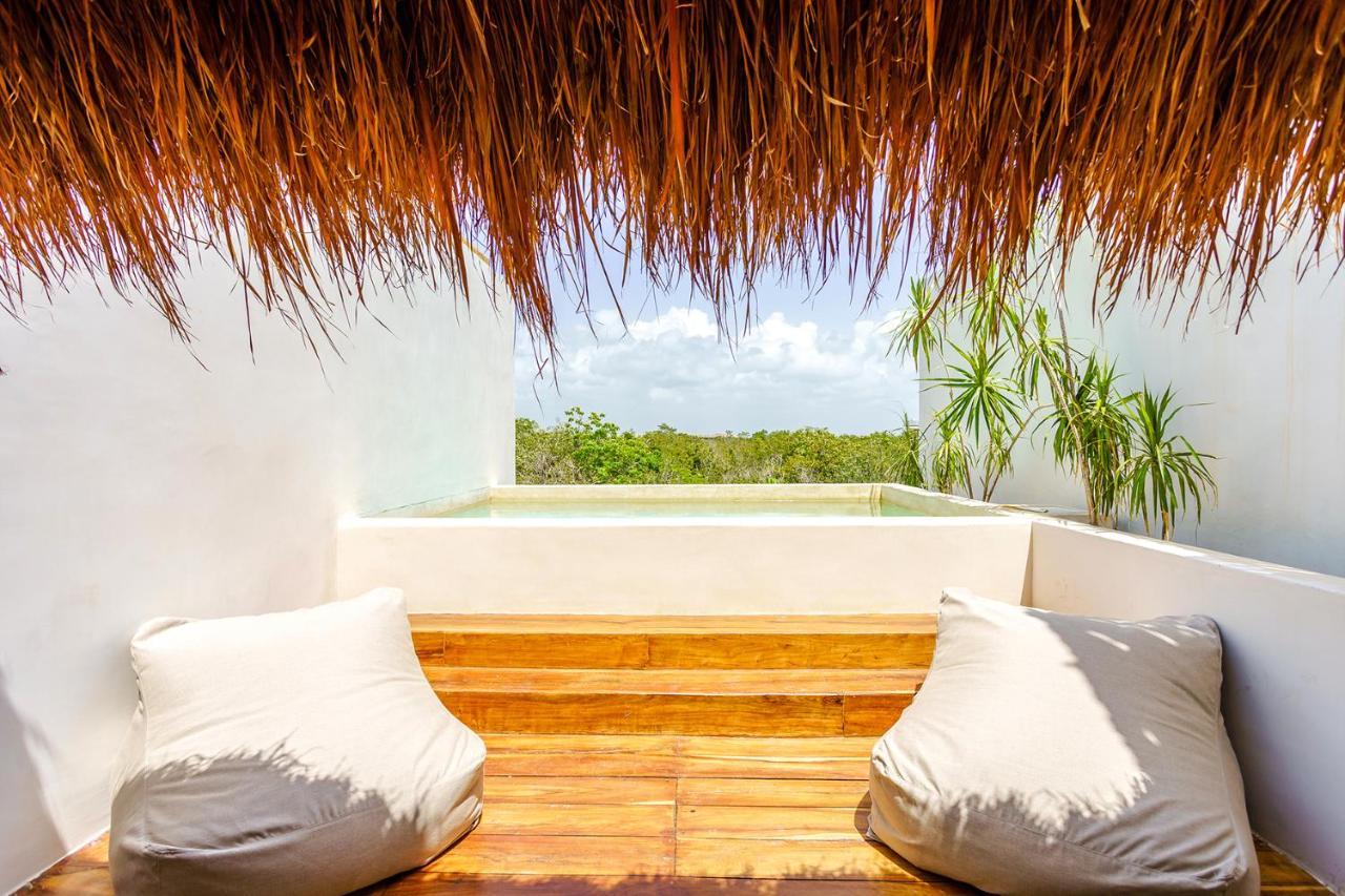 Jungle Luxury In Private Residential Area & Stunning Rooftop By Stella Rentals Tulum Exterior foto